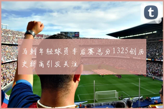 马刺年轻球员季后赛总分1325创历史新高引发关注